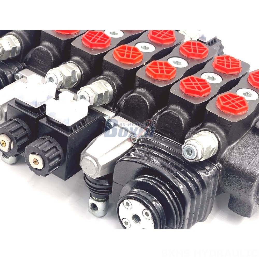 Factory Wholesale Supply: Manual 8 Spool Sectional Directional Valves | Global Distribution detail image